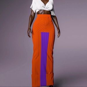 Hanifa Sia Knit Skirt - Large